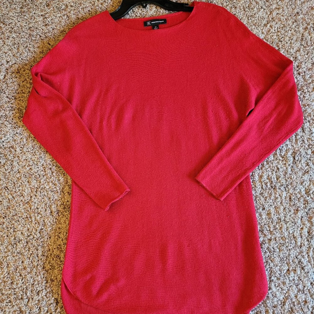 INC International Concepts Tunic length sweater, Size XS